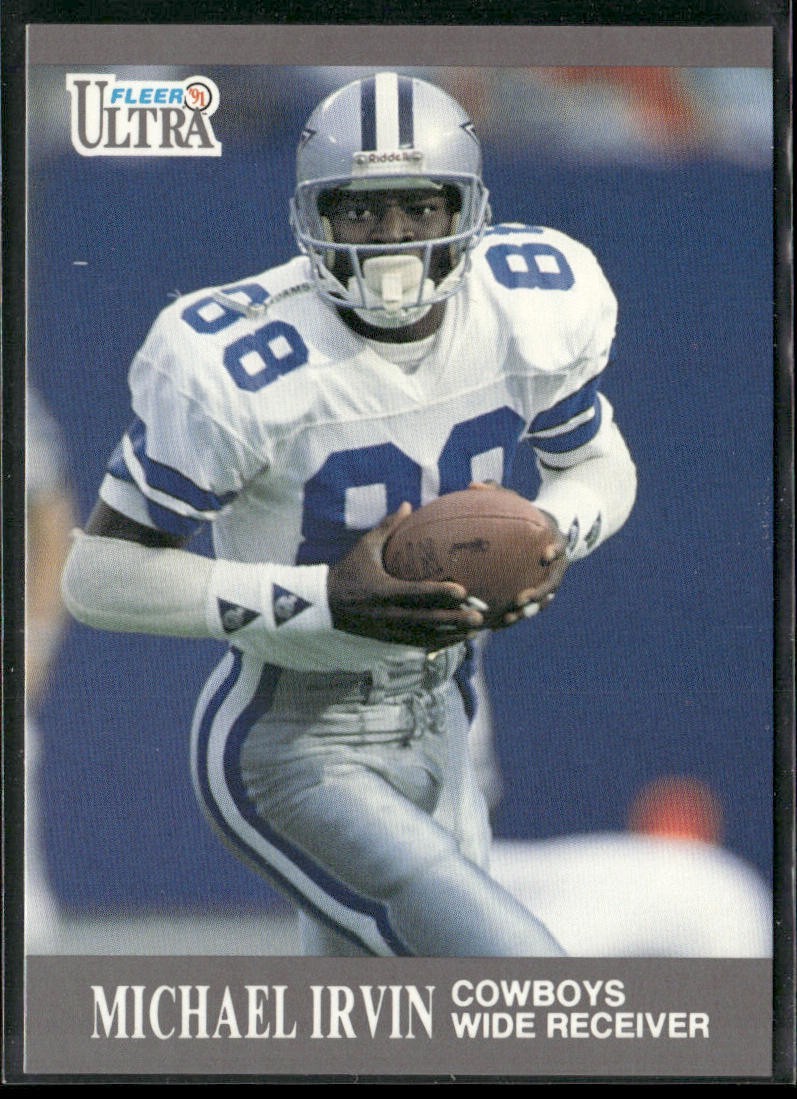 Michael Irvin Player Lot Bundle 10 Different Football Cards MI002 Cowboys back