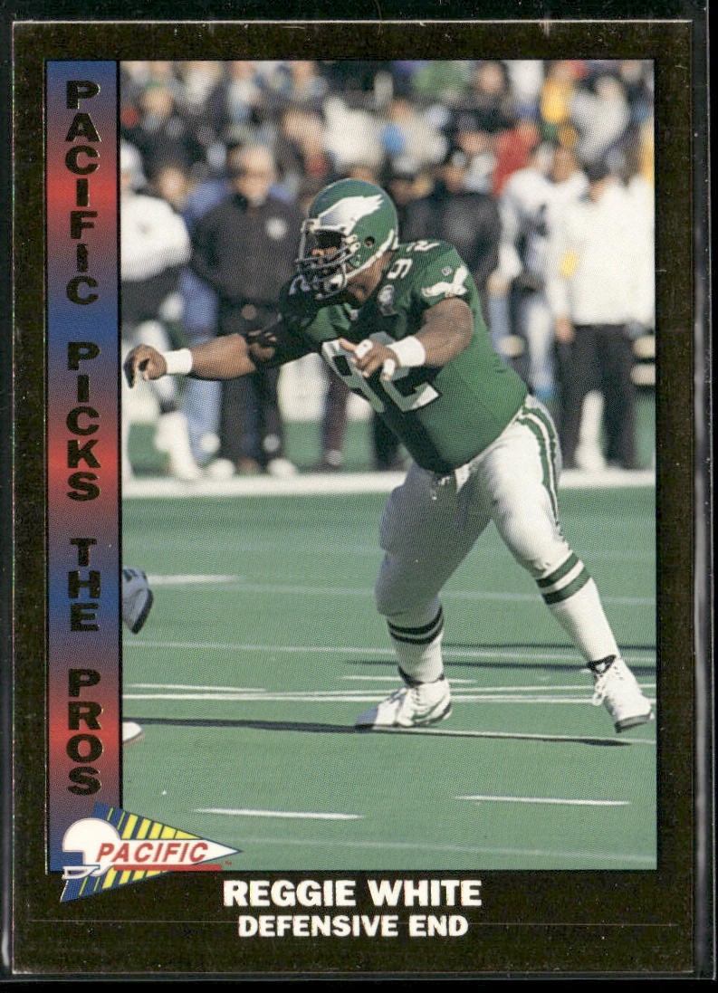 Reggie White Player Lot Bundle 10 Different Football Cards RW005 Eagles Packers back