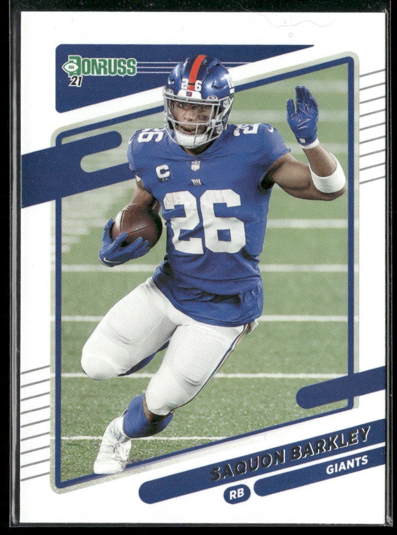 Saquon Barkley Player Lot Bundle 10 Different Football Cards SB001 Giants back