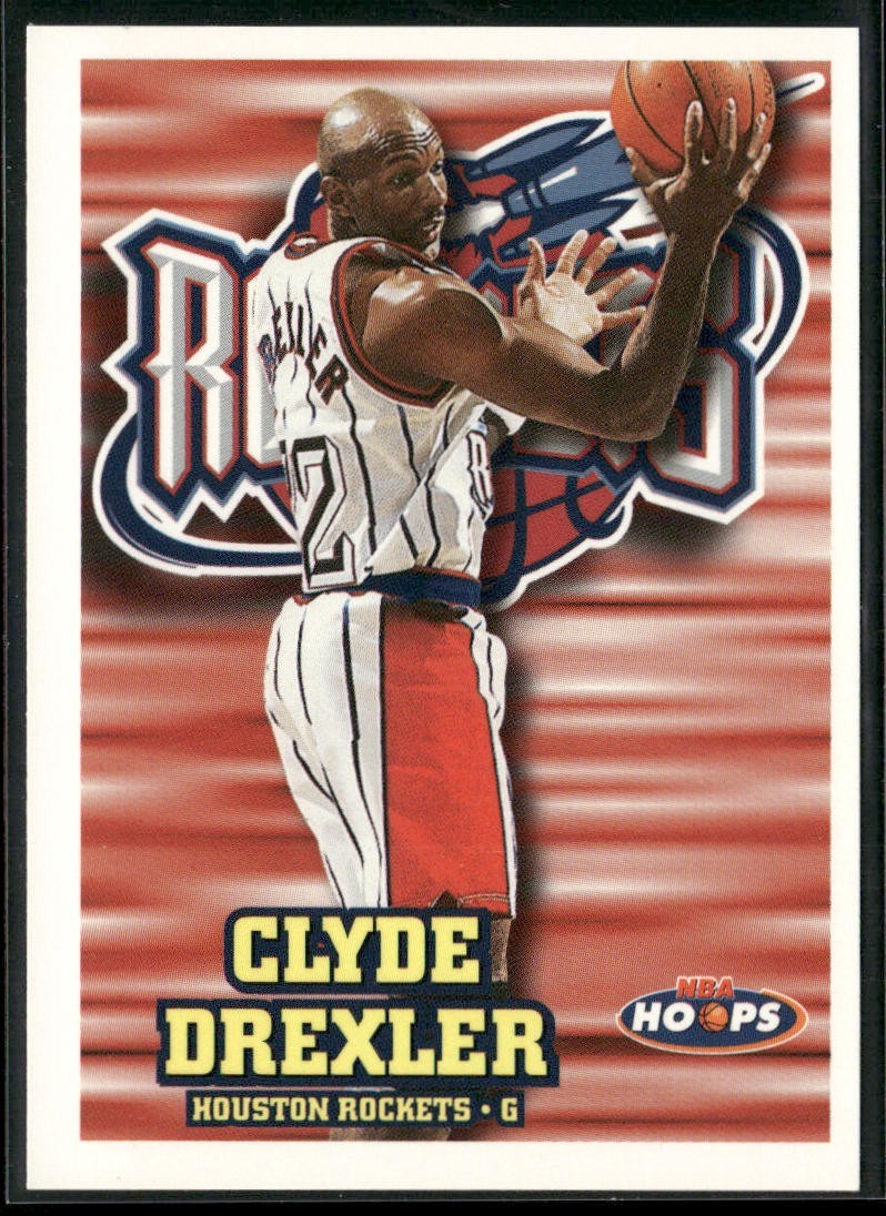 Clyde "The Glide" Drexler Player Lot Bundle 10 Basketball Cards CD002 Portland front