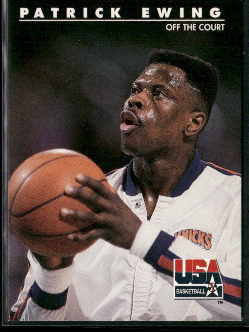 Patrick Ewing Player Lot Bundle 10 Basketball Cards PE002 New York Knicks back