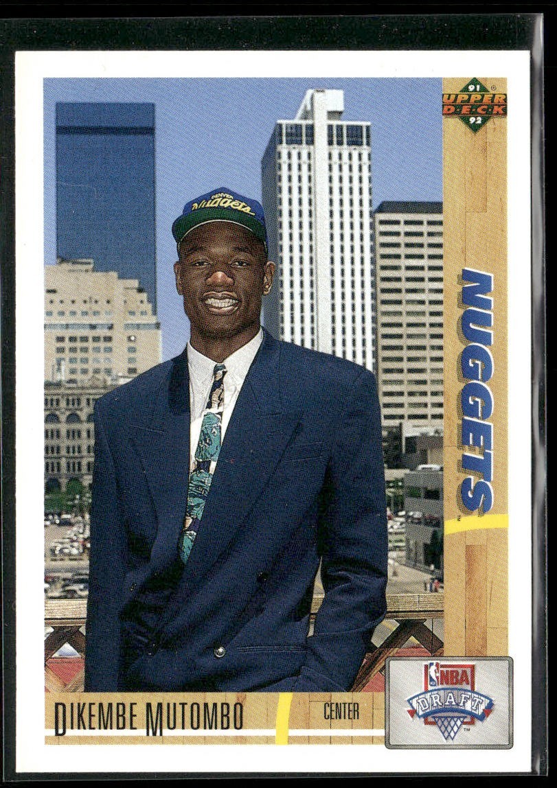 Dikembe Mutombo Player Lot Bundle 10 Basketball Cards DM001 1 RC front