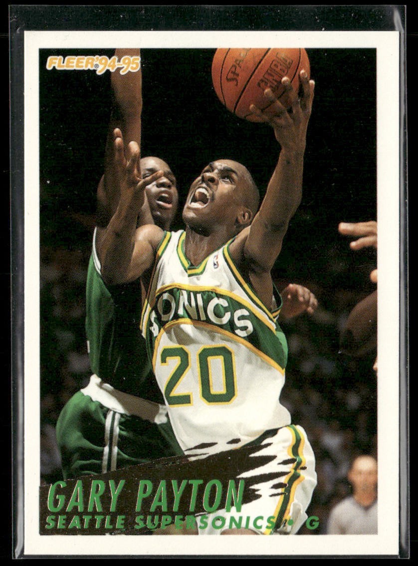 Gary Payton Player Lot Bundle 10 Basketball Cards GP001 Supersonics front