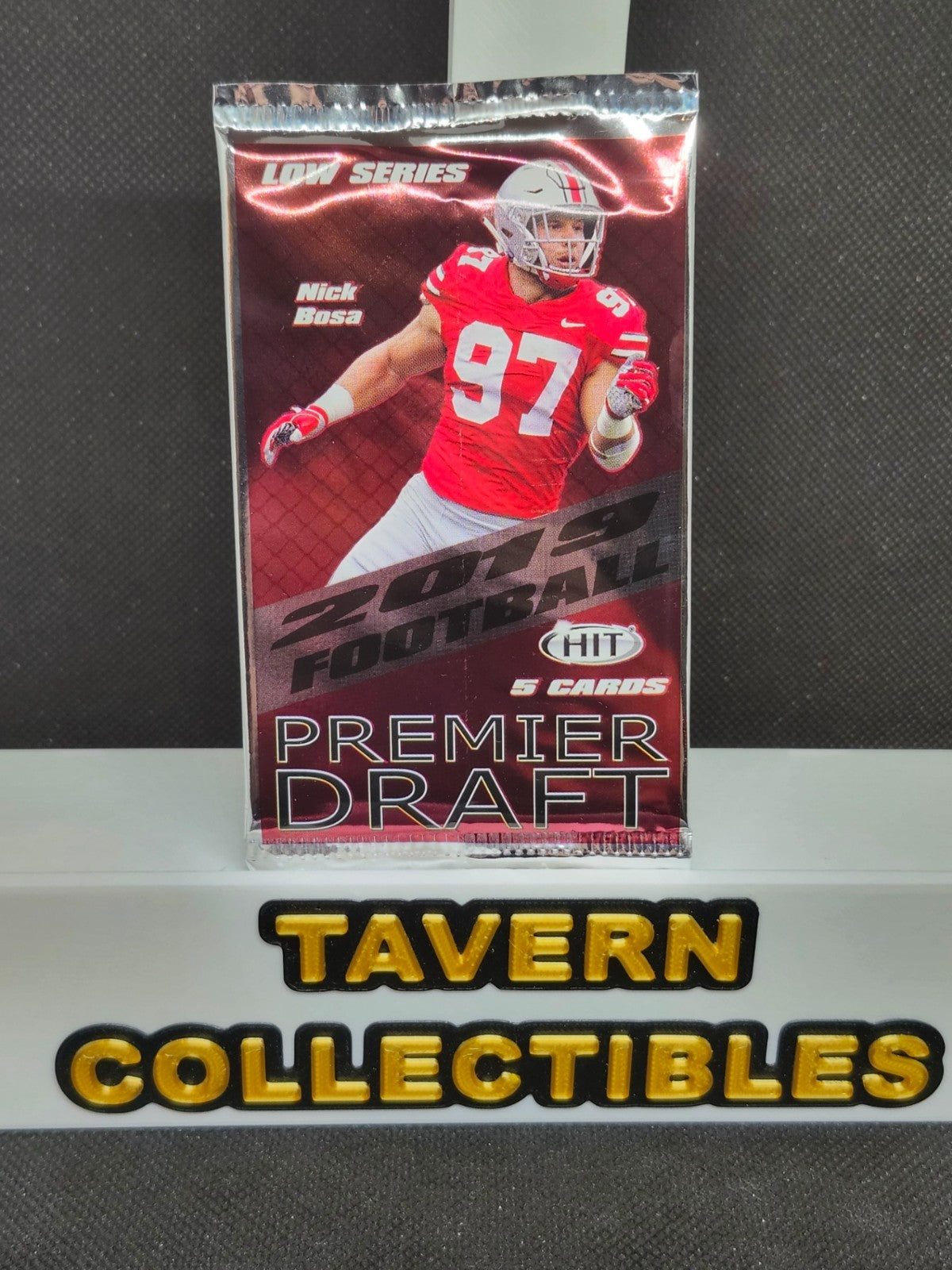2019 Sage Hit Premier Draft Low Series 5 Card Unopened Factory Sealed Pack front