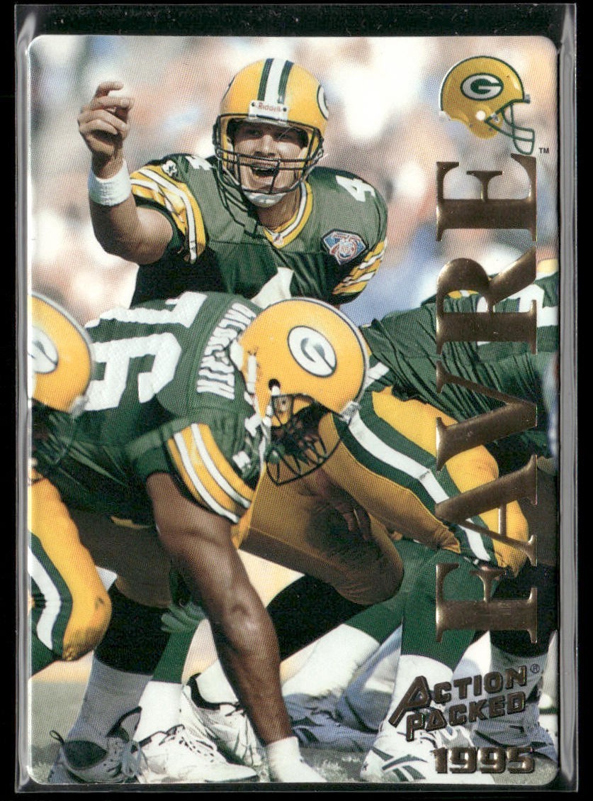 Brett Favre Player Lot Bundle 10 Different Football Cards BF004 Packers back