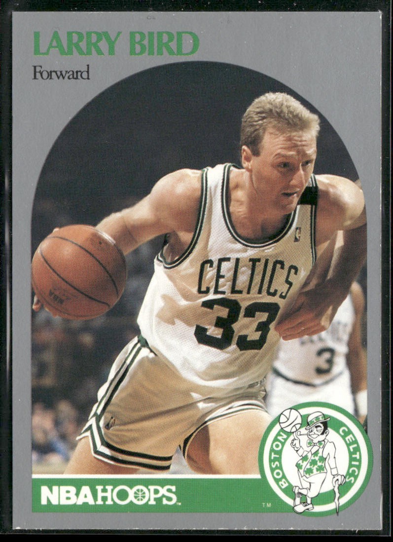 Larry Bird Player Lot Bundle 10 Basketball Cards LB001 Celtics back
