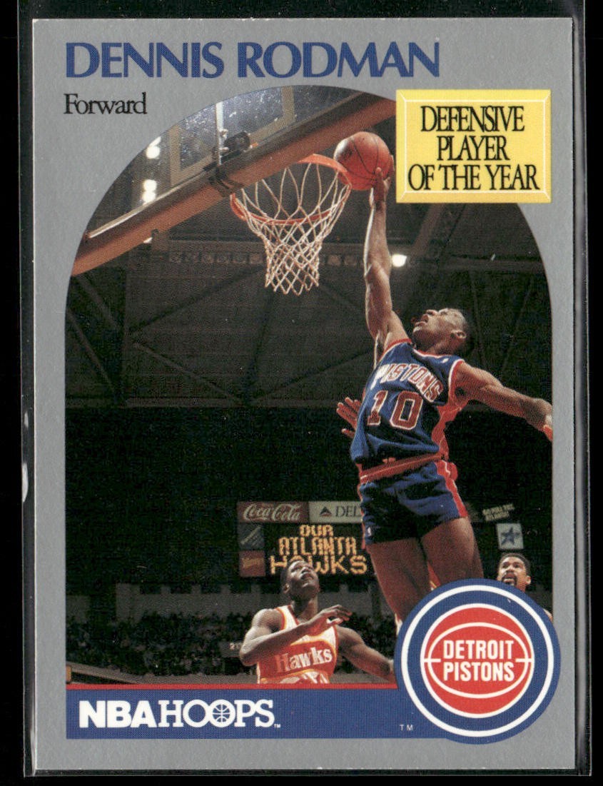 Dennis Rodman Player Lot Bundle 10 Basketball Cards DR001 Spurs Pistons Bulls front
