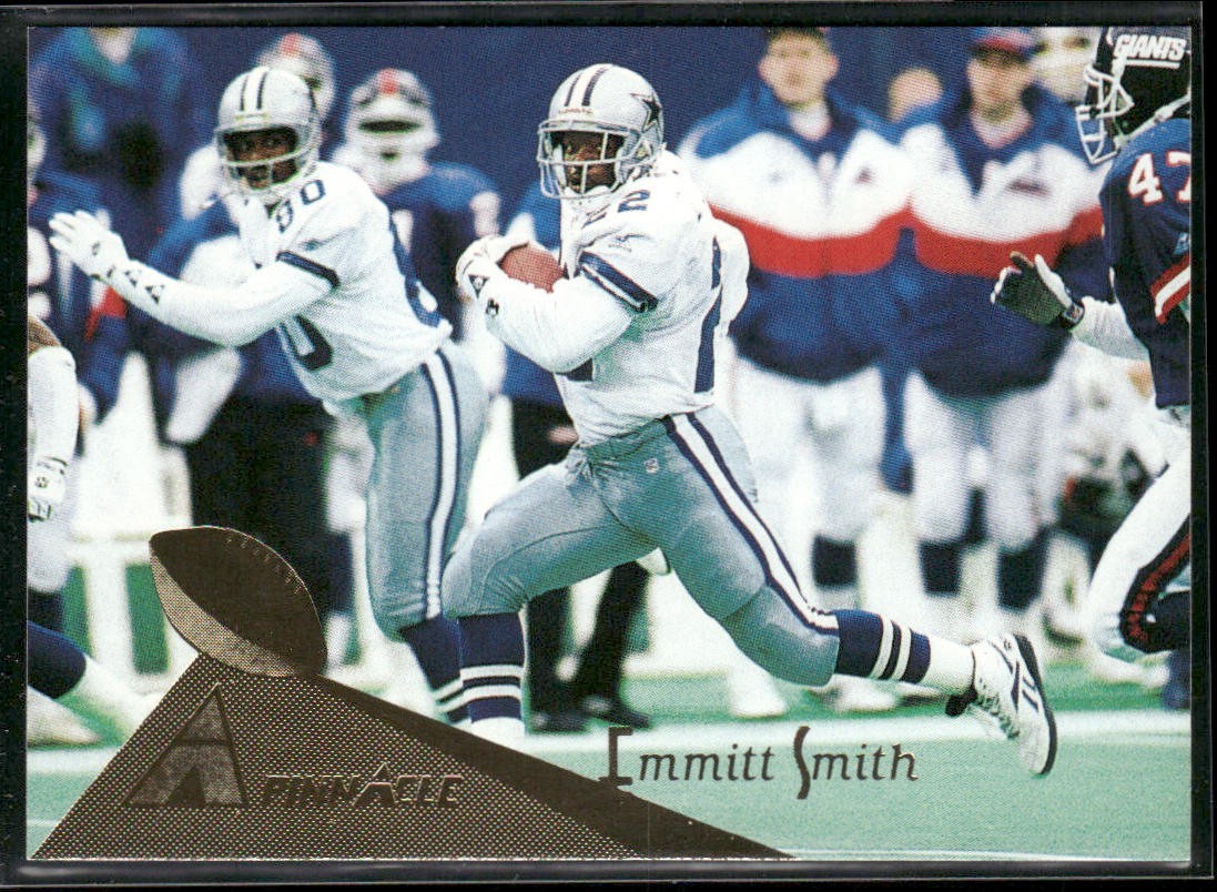 Emmitt Smith Player Lot Bundle 10 Different Football Cards ES003 Cowboys back