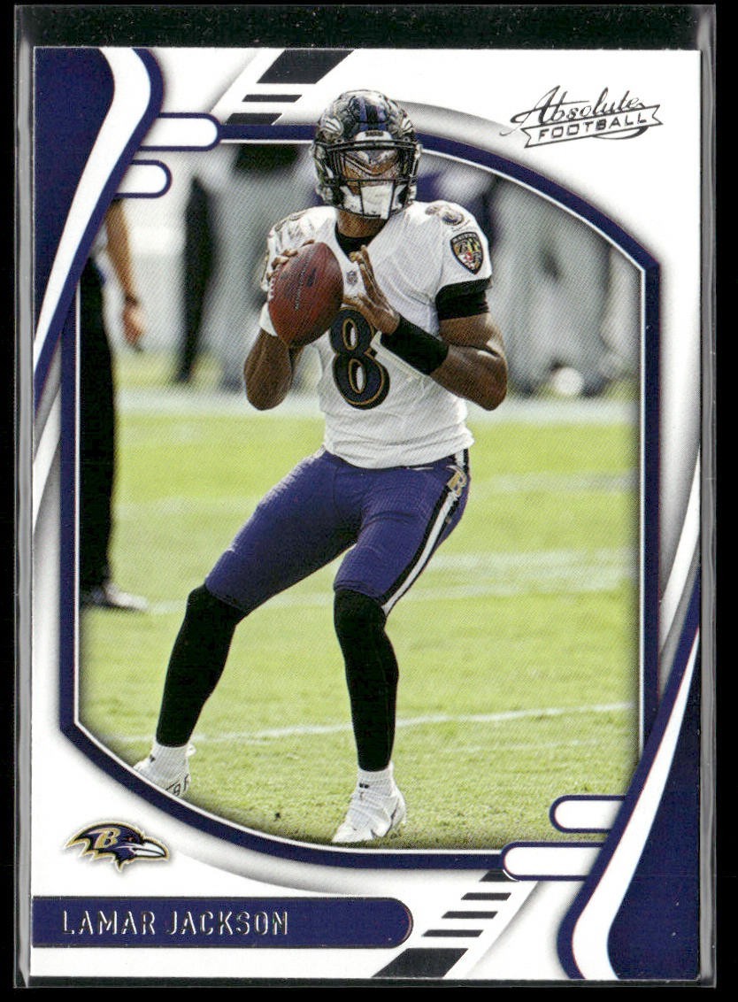 Lamar Jackson Player Lot Bundle 10 Different Football Cards LJ002 Ravens back