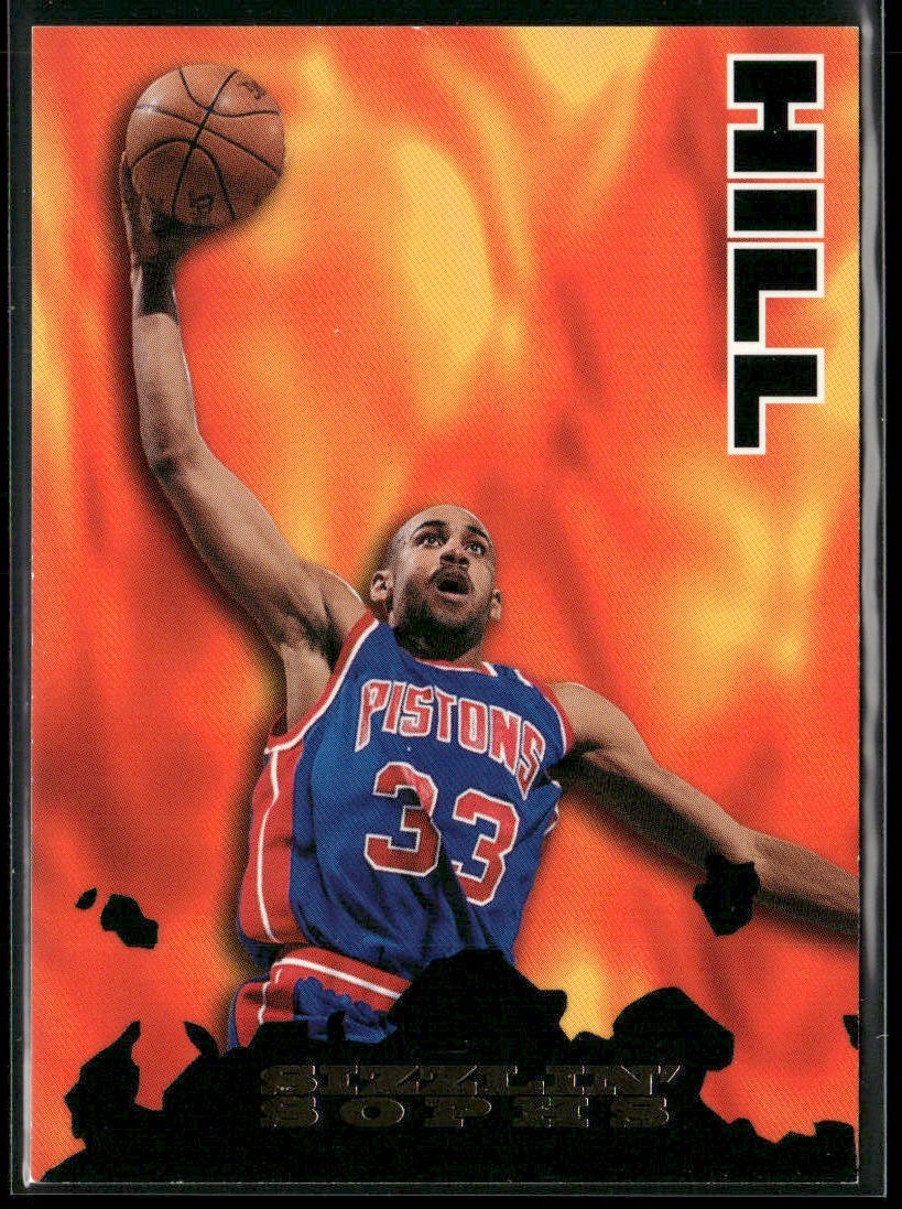Grant Hill Player Lot Bundle 10 Basketball Cards GH002 Pistons 1 RC front