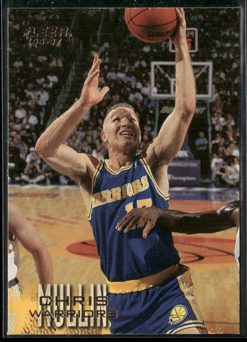 Chris Mullin Player Lot Bundle 10 Basketball Cards CM003 Warriors back