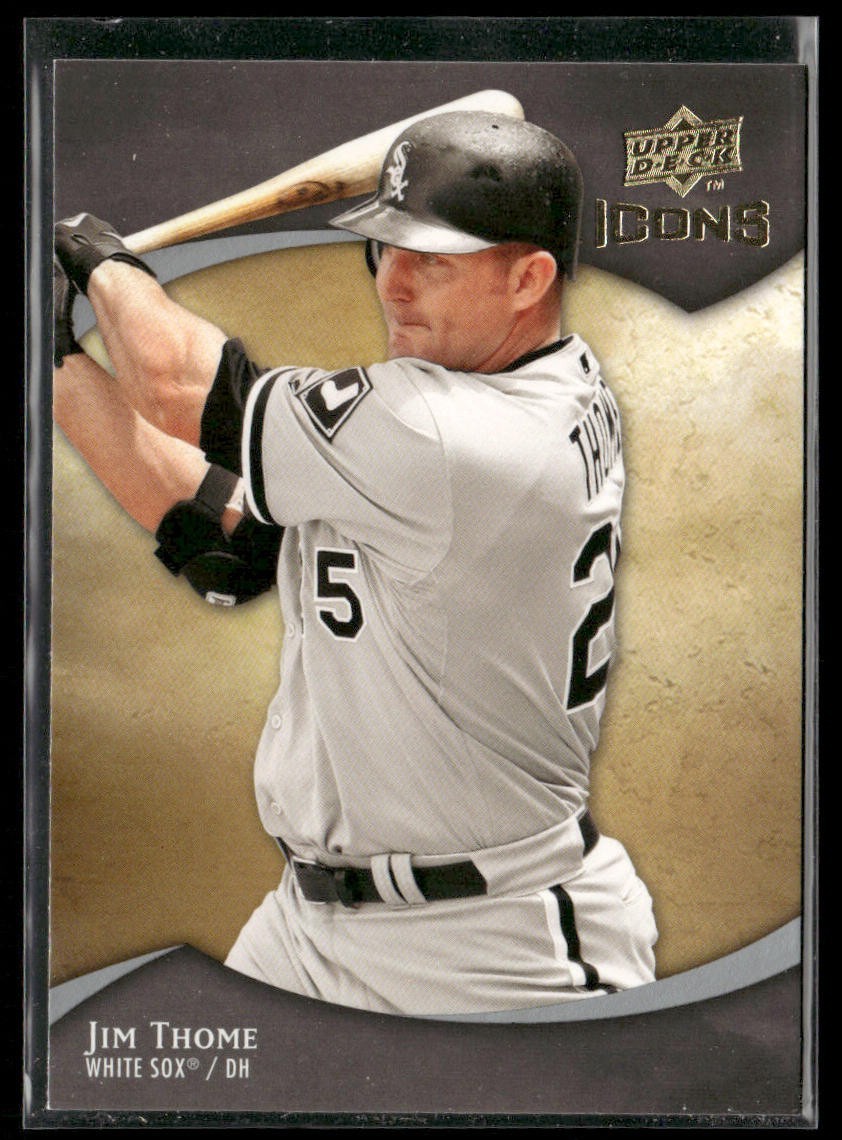 Jim Thome Player Lot Bundle 10 Different Baseball Cards JT001 Indians 1 RC back