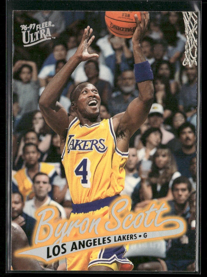 Byron Scott Player Lot Bundle 10 Different Basketball Cards BS002 Lakers Pacers back