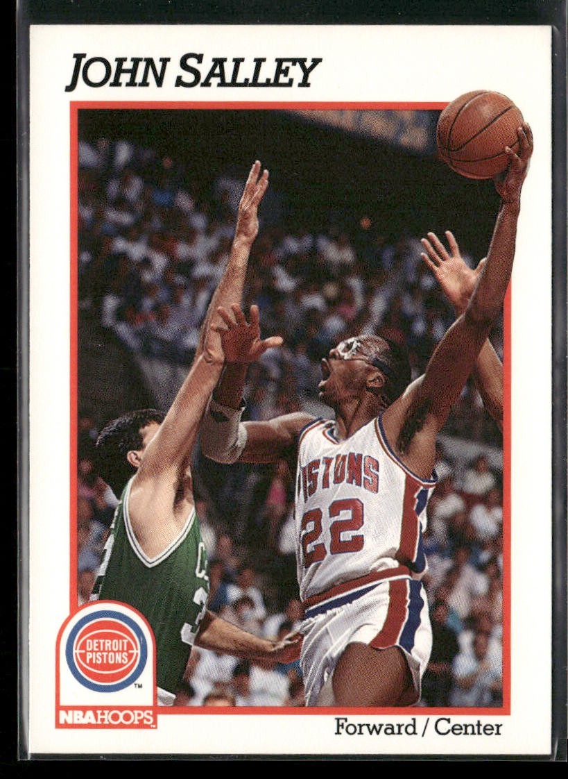 John Salley Player Lot Bundle 10 Basketball Cards JS001 Heat Pistons back