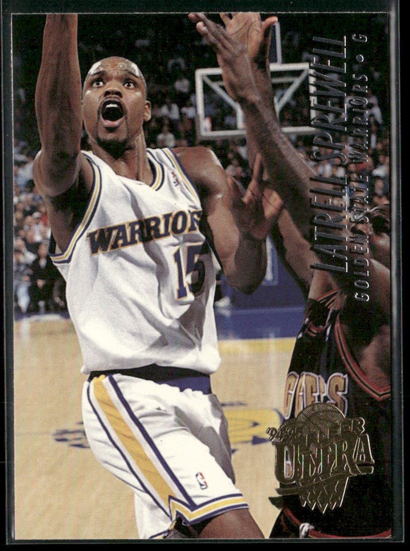 Latrell Sprewell Player Lot Bundle 10 Basketball Cards LS002 Warriors Knicks back