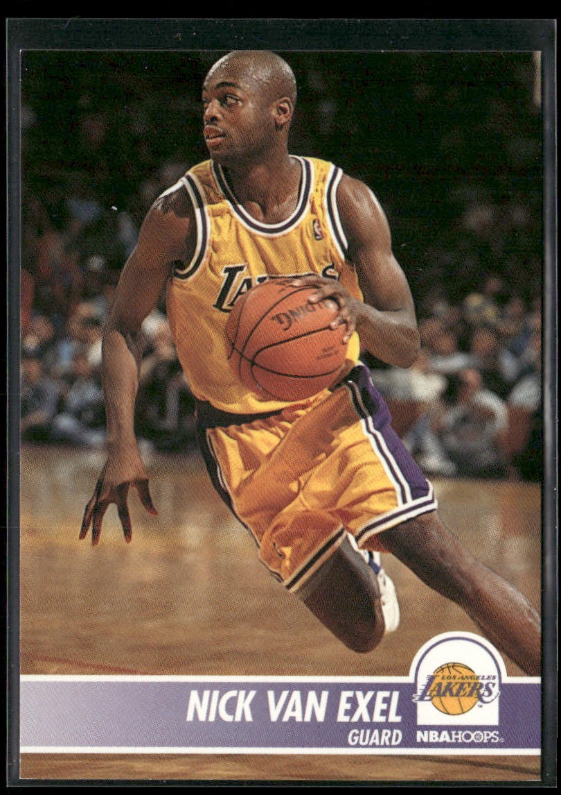 Nick Van Exel Player Lot Bundle 10 Basketball Cards NVE001 Lakers 3 RC's back