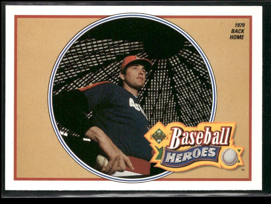Nolan Ryan Player Lot Bundle 10 Different Baseball Cards NR004 Rangers back