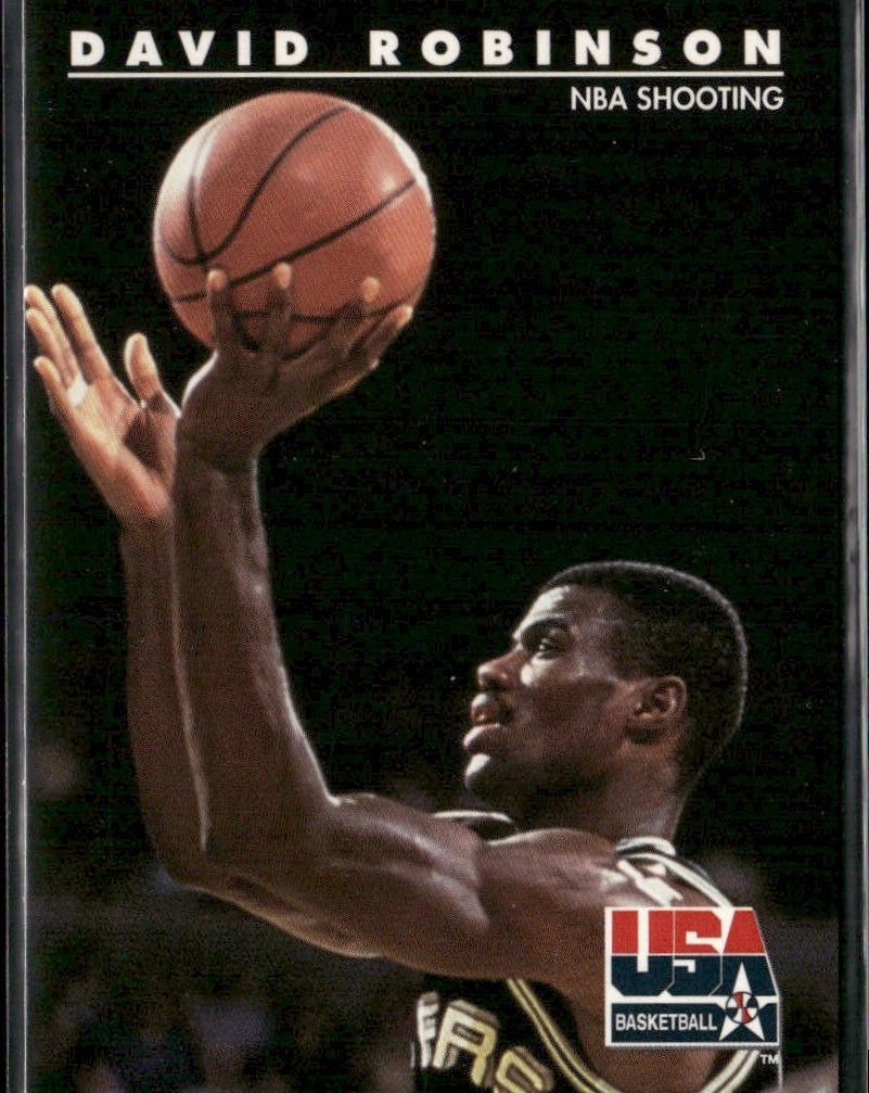 David Robinson Player Lot Bundle 10 Basketball Cards DR001 Spurs back