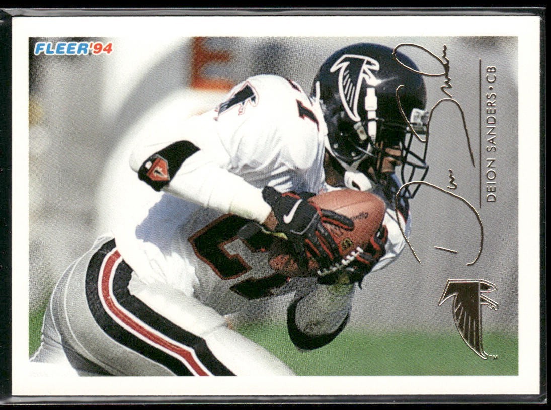 Deion Sanders Player Lot Bundle 10 Different Football Cards DS004 Falcons 49ers back