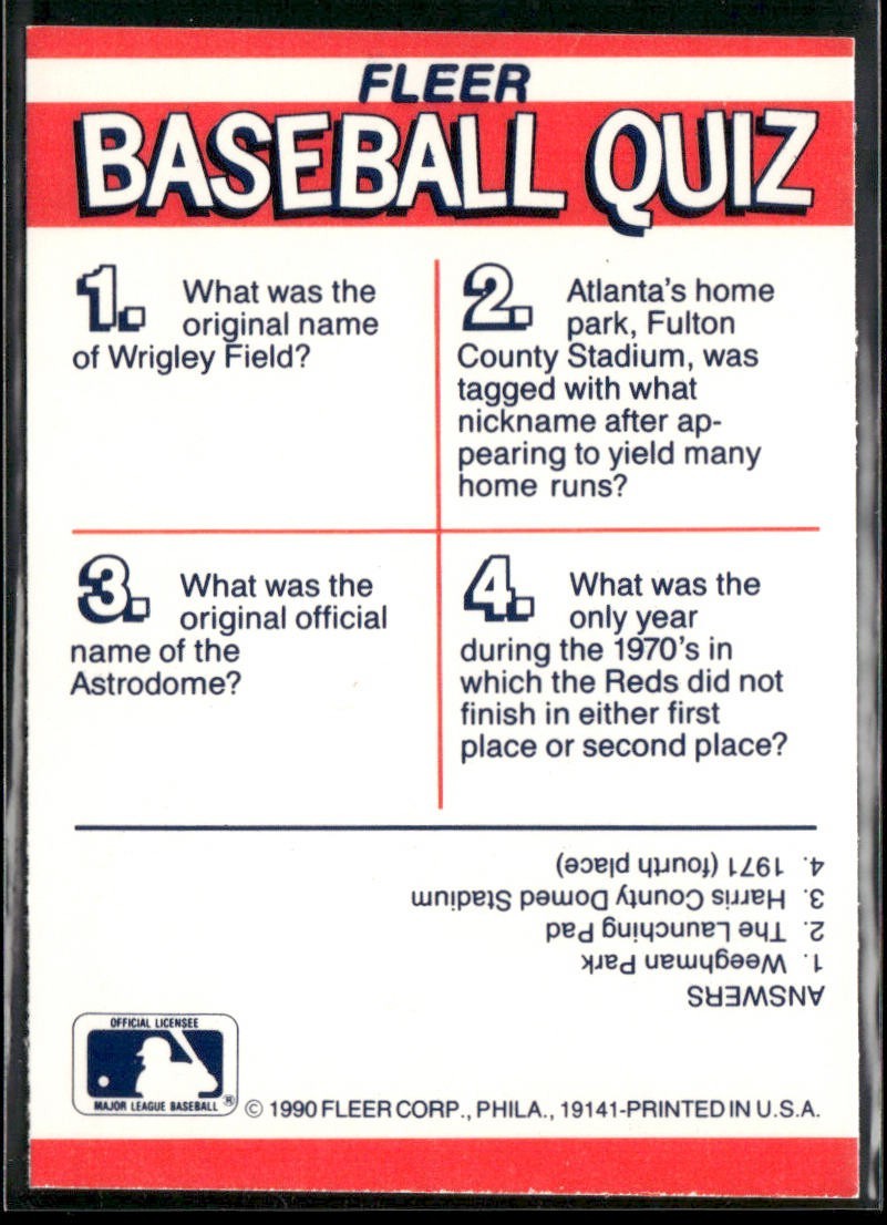 Baseball Teams Lot Bundle 10 Different Baseball Cards T005 back