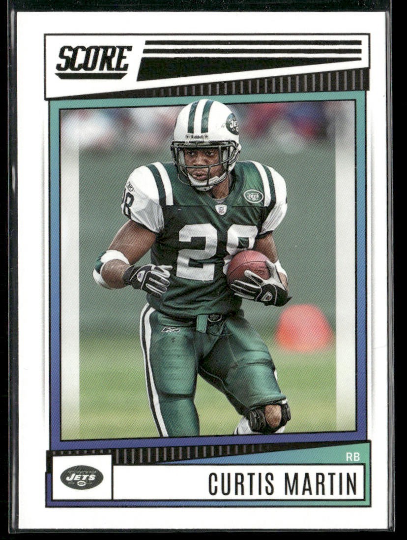 Curtis Martin Player Lot Bundle 10 Different Football Cards CM002 1 RC back