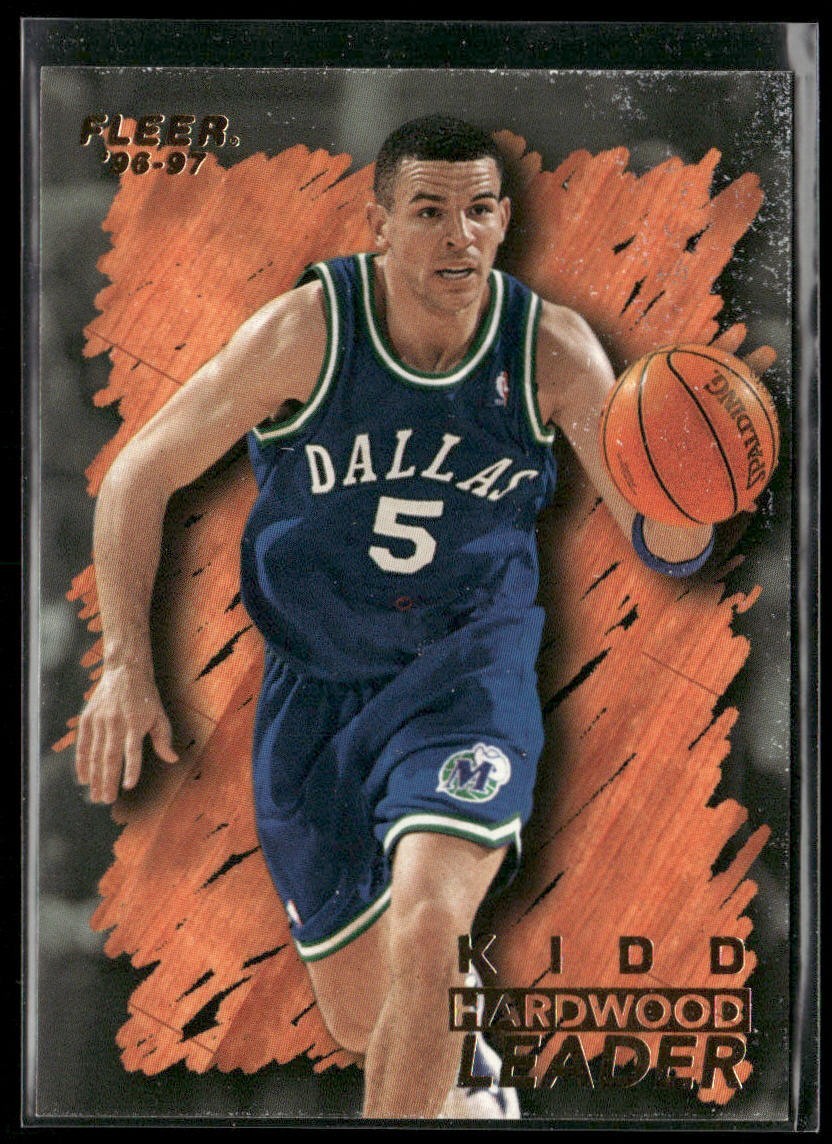 Jason Kidd Player Lot Bundle 10 Basketball Cards JK001 Mavericks 1 RC back