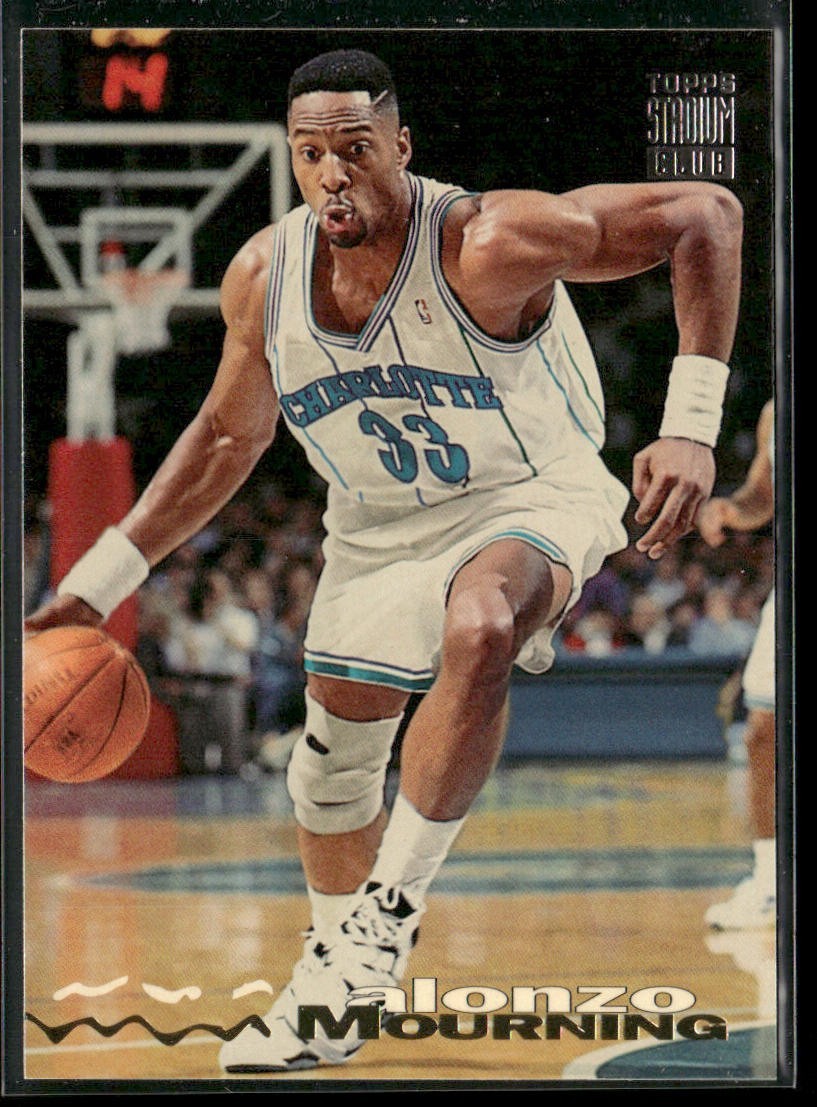 Alonzo Mourning Player Lot Bundle 10 Different Basketball Cards AM002 Heat back