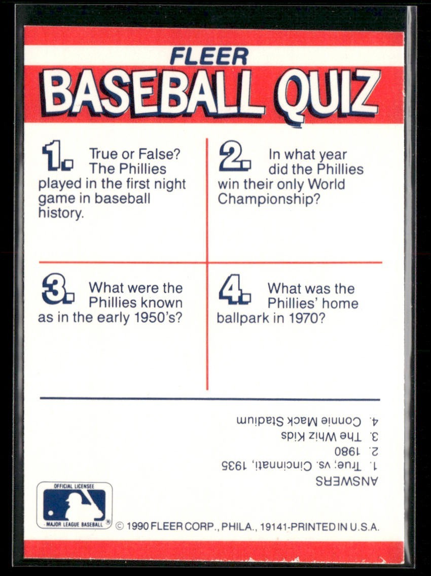 Baseball Teams Lot Bundle 10 Different Baseball Cards T006 back