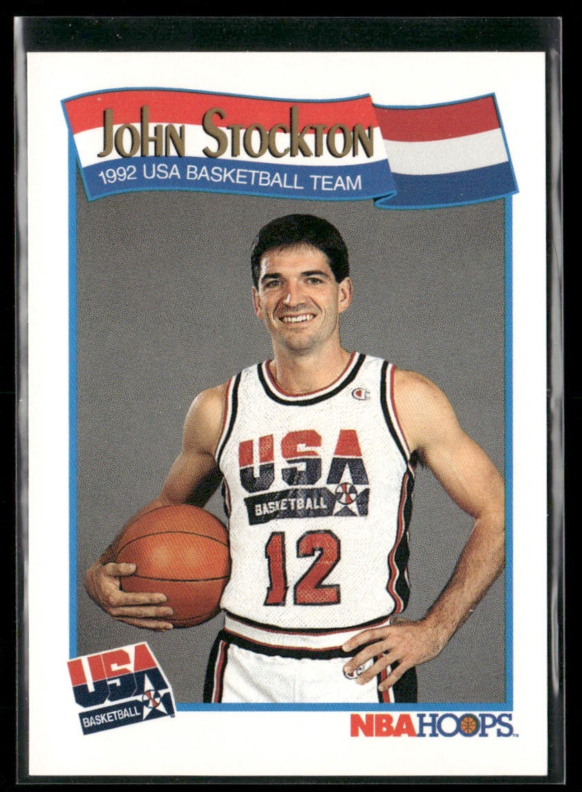 John Stockton Player Lot Bundle 10 Basketball Cards JS005 Utah Jazz front