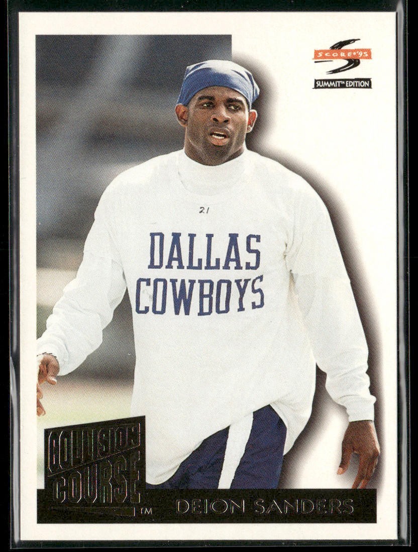 Deion Sanders Player Lot Bundle 10 Different Football Cards DS003 Falcons 49ers back