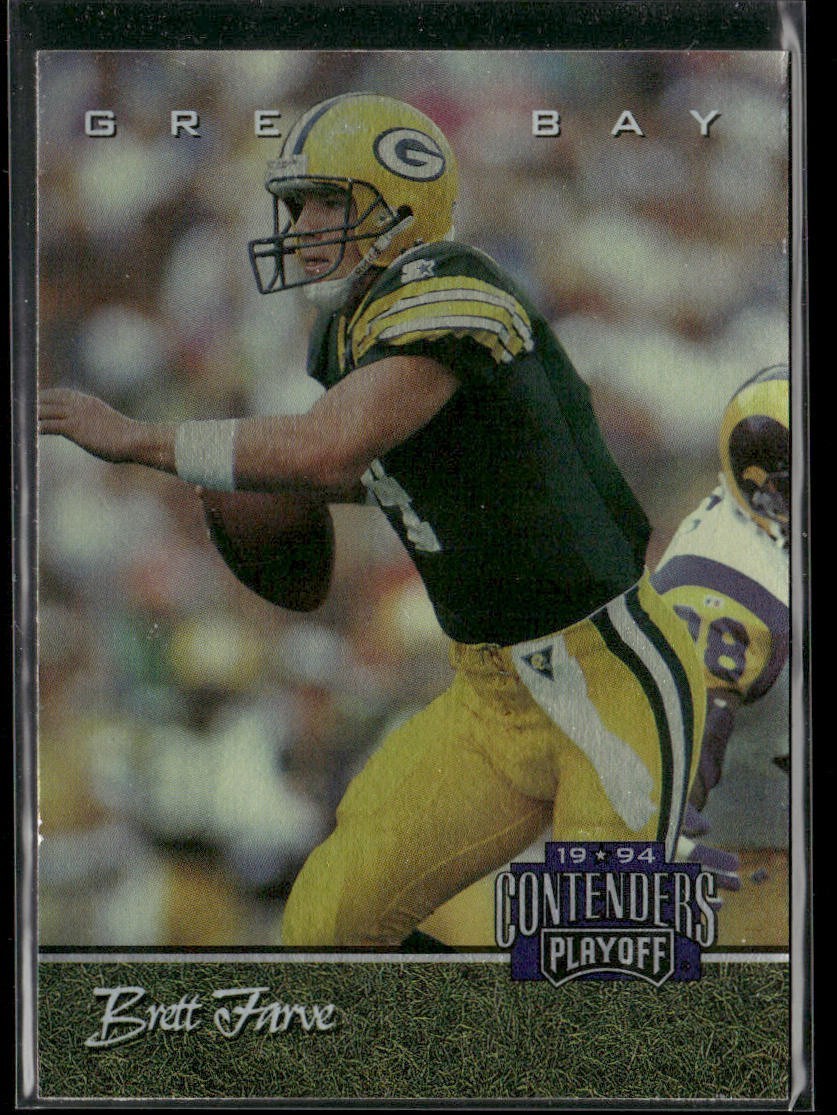 Brett Favre Player Lot Bundle 10 Different Football Cards BF005 Packers 1 RC back