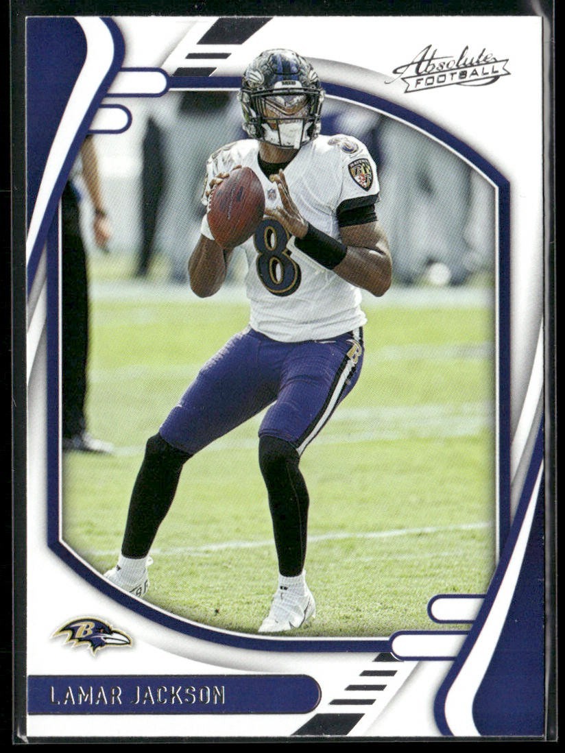 Lamar Jackson Player Lot Bundle 10 Different Football Cards LJ002 Ravens back