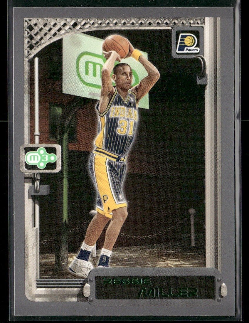 Reggie Miller Player Lot Bundle 10 Basketball Cards RM003 Pacers back