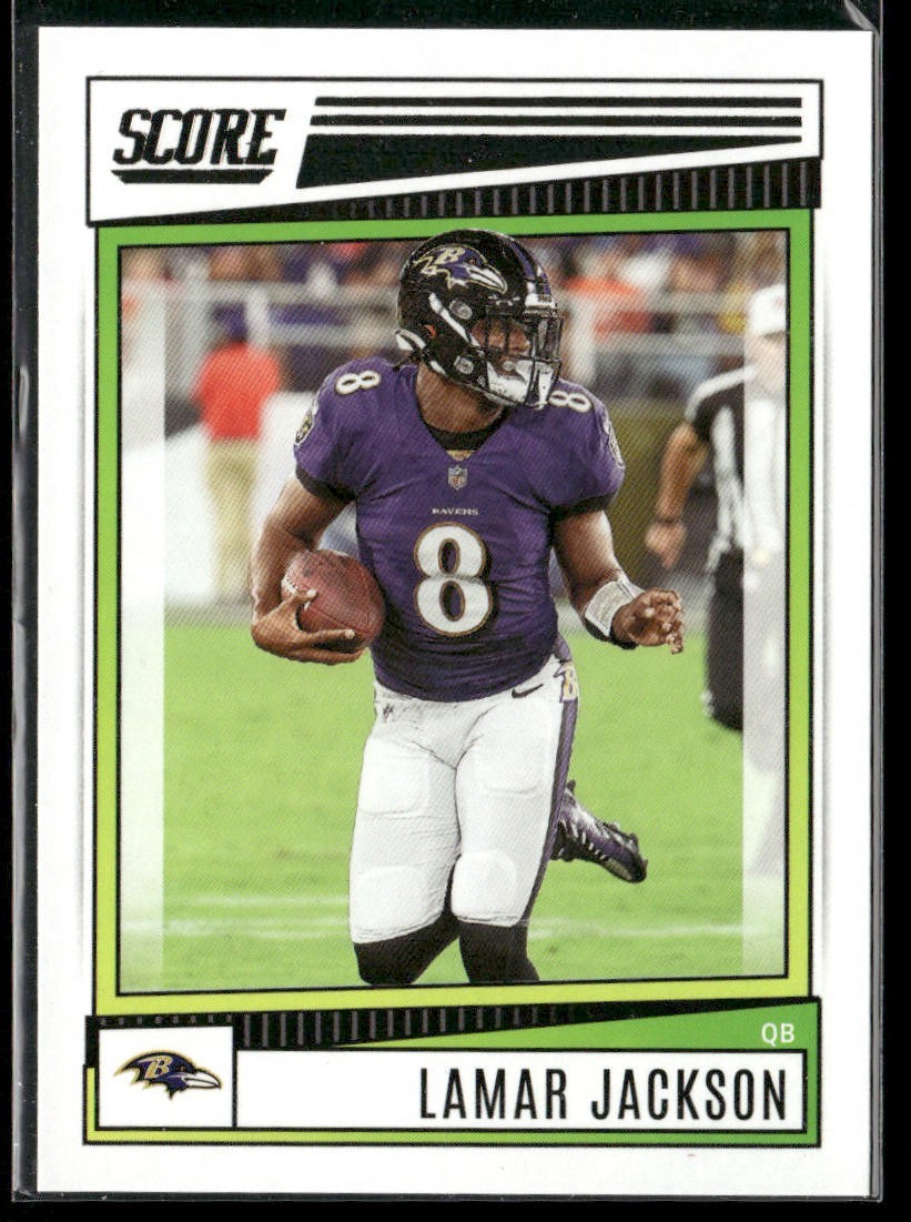 Lamar Jackson Player Lot Bundle 10 Different Football Cards LJ002 Ravens back