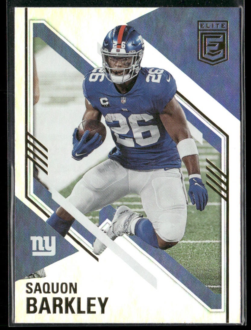 Saquon Barkley Player Lot Bundle 10 Different Football Cards SB002 Giants back