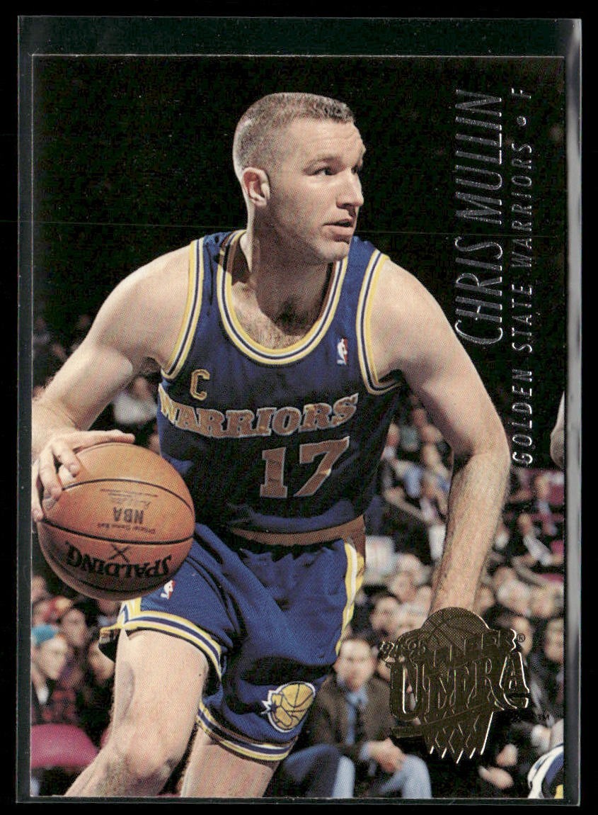 Chris Mullin Player Lot Bundle 10 Basketball Cards CM001 Warriors back