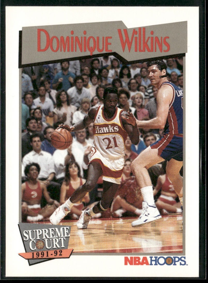 Dominique Wilkins Player Lot Bundle 10 Basketball Cards DW002 Hawks front