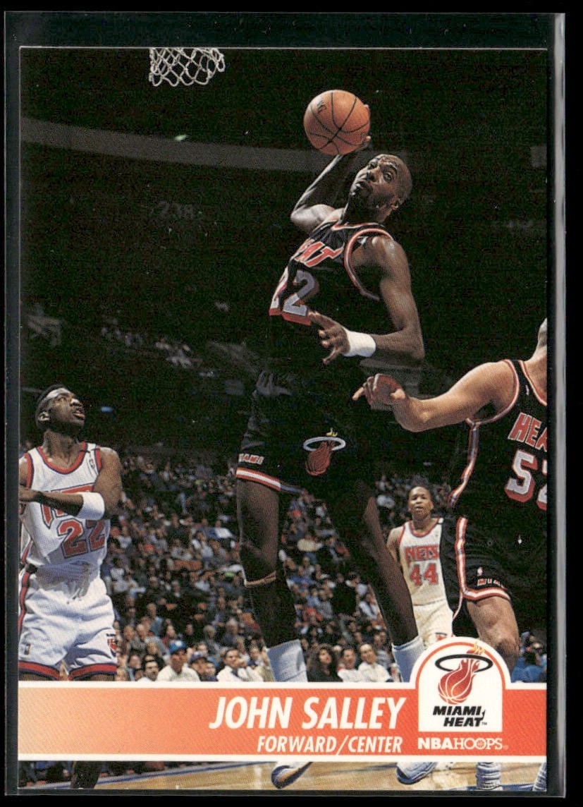 John Salley Player Lot Bundle 10 Basketball Cards JS002 Heat Pistons back