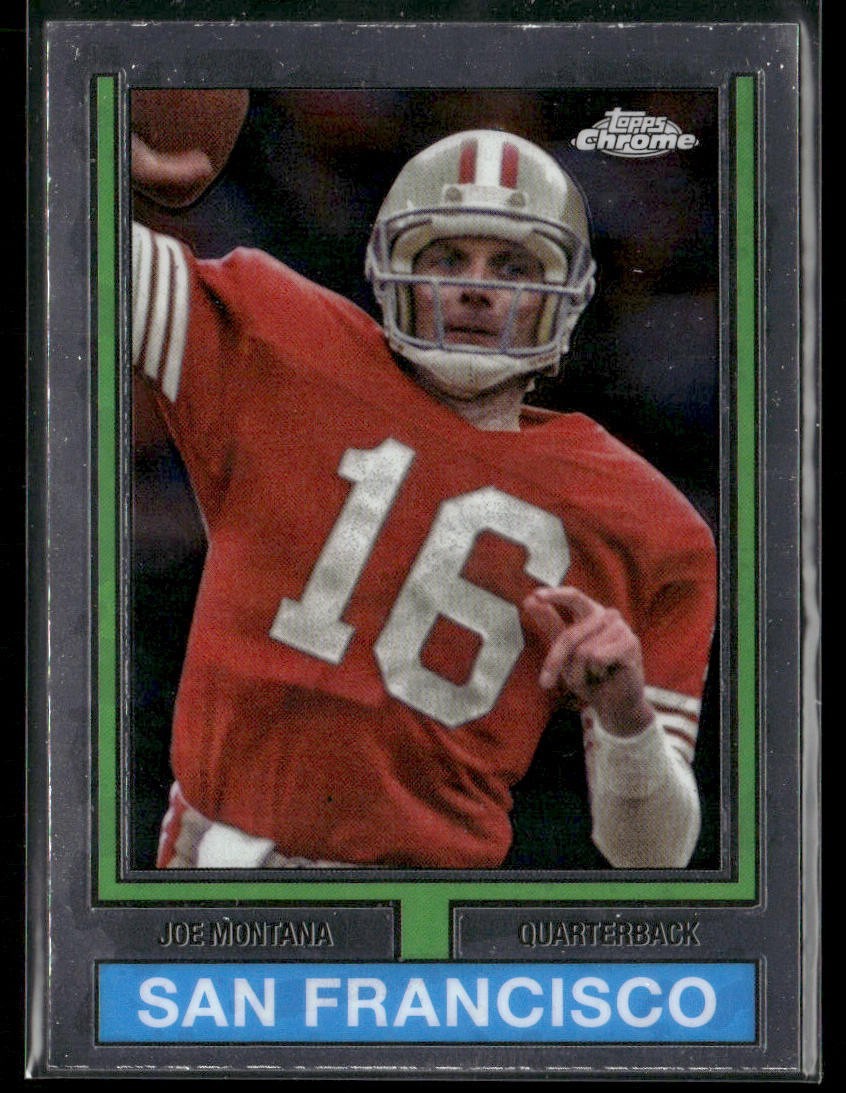 Joe Montana Player Lot Bundle 10 Different Football Cards JM004 49ers Chiefs back