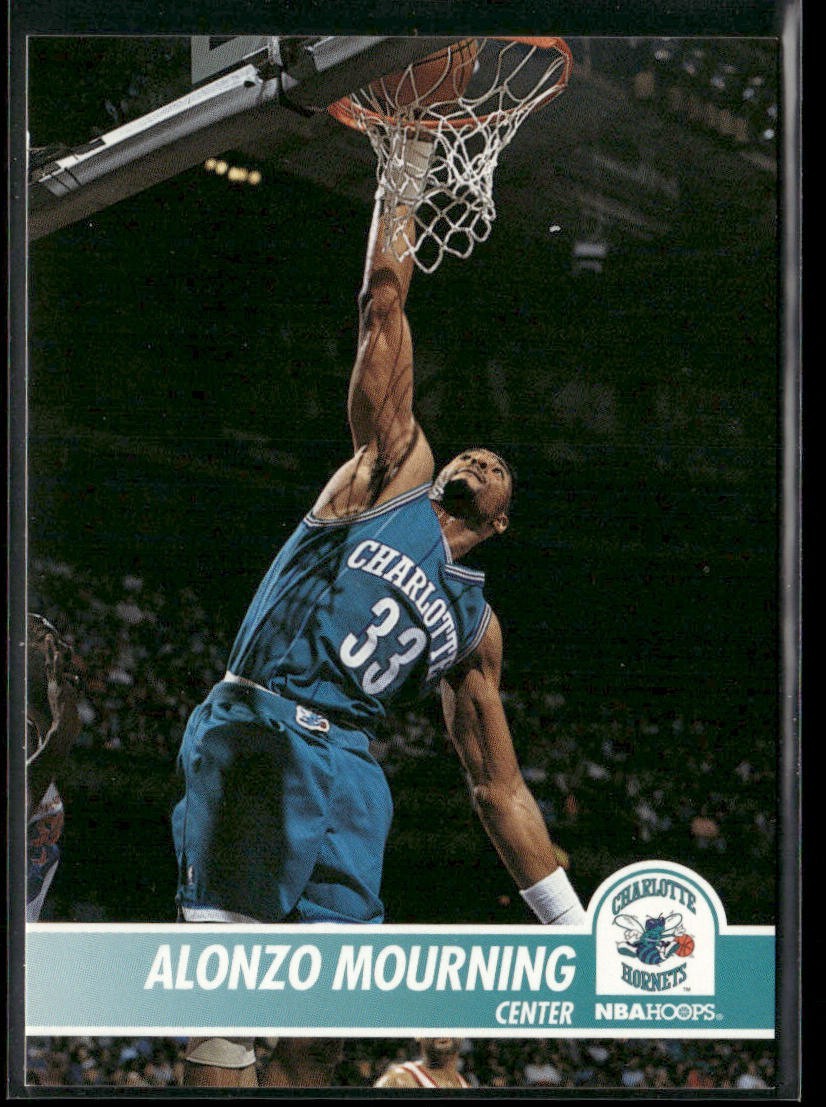 Alonzo Mourning Player Lot Bundle 10 Different Basketball Cards AM003 Heat back