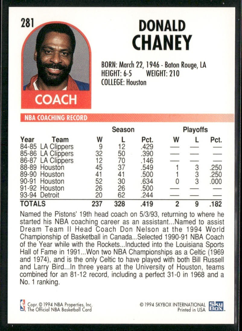NBA Coaches Lot Bundle 10 Basketball Cards C023 Various Teams back