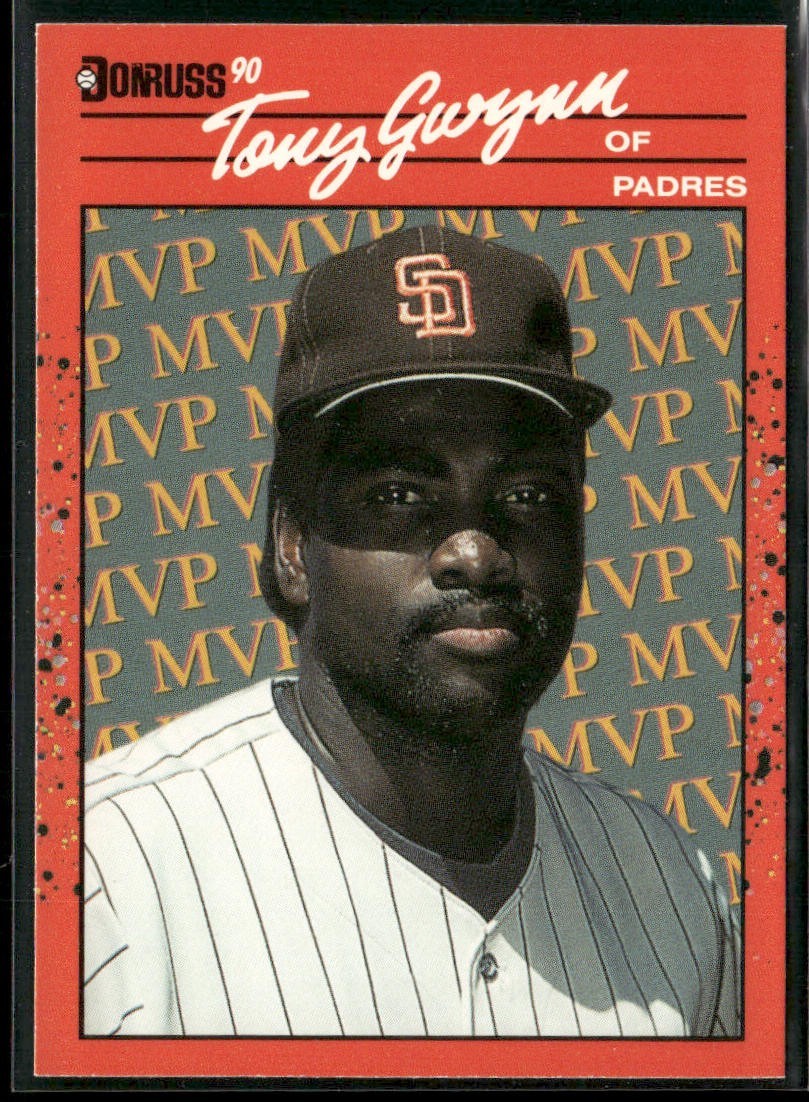 Tony Gwynn Lot Bundle 10 Different Baseball Cards TG001 Padres back