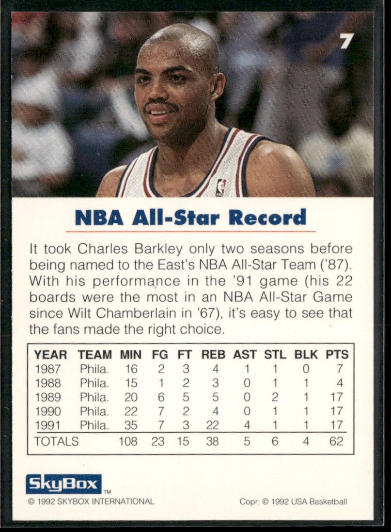"Sir" Charles Barkley Player Lot Bundle 10 Basketball Cards CB005 Suns Sixers back