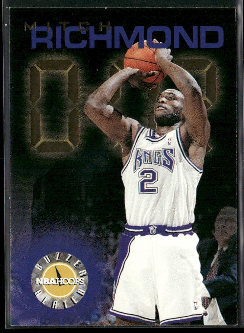 Mitch Richmond Player Lot Bundle 10 Basketball Cards MR002 Kings back