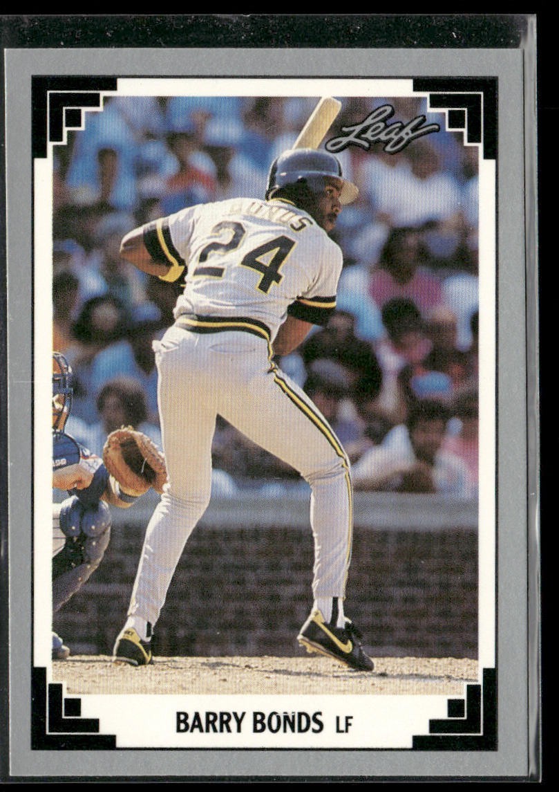 Barry Bonds Player Lot Bundle 10 Different Baseball Cards BB001 Giants Pirates back