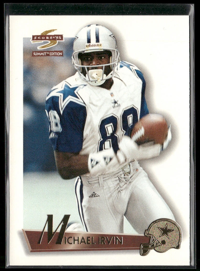 Michael Irvin Player Lot Bundle 10 Different Football Cards MI005 Cowboys back