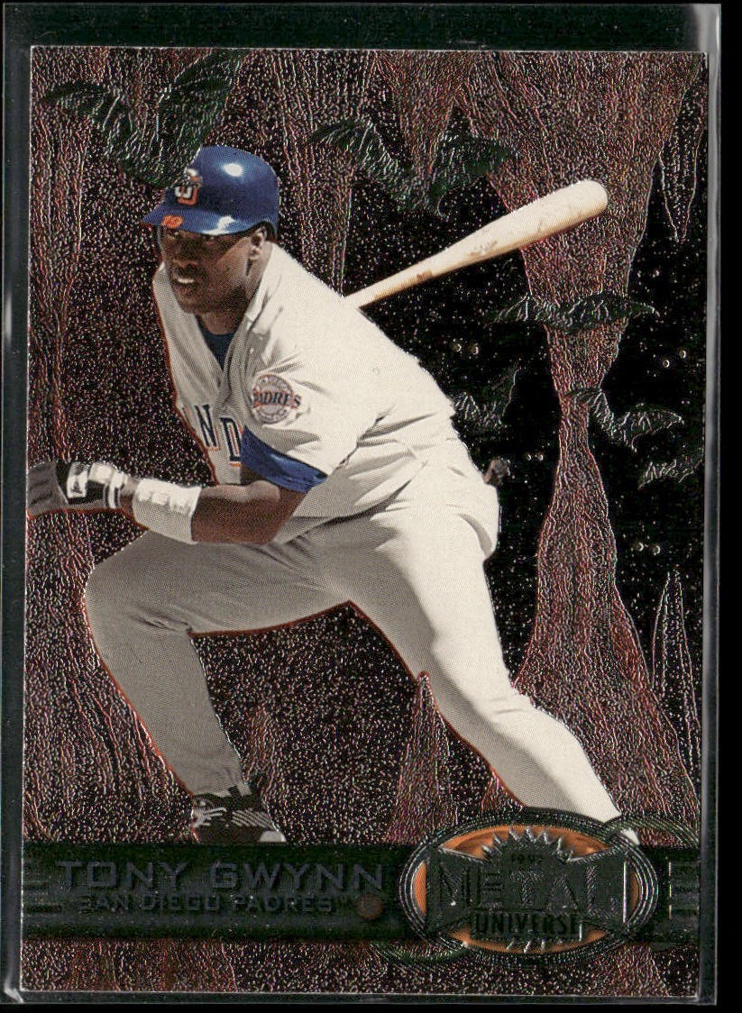 Tony Gwynn Lot Bundle 10 Different Baseball Cards TG001 Padres back