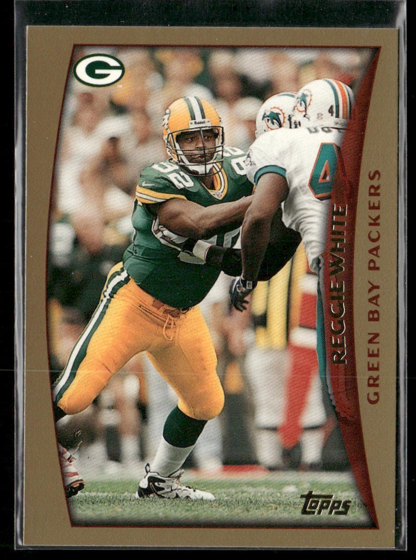 Reggie White Player Lot Bundle 10 Different Football Cards RW002 Eagles Packers back
