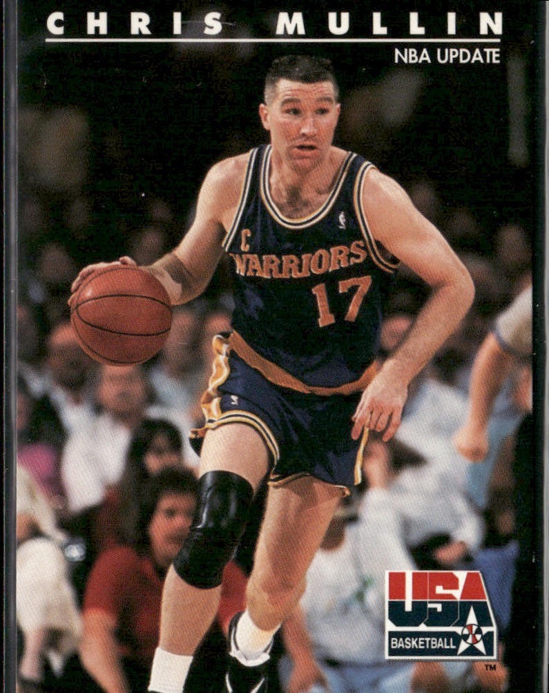Chris Mullin Player Lot Bundle 10 Basketball Cards CM001 Warriors back