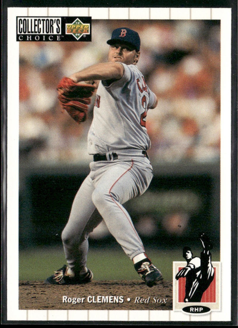 Roger Clemens Lot Bundle 10 Different Baseball Cards RC003 Red Sox Yankees back
